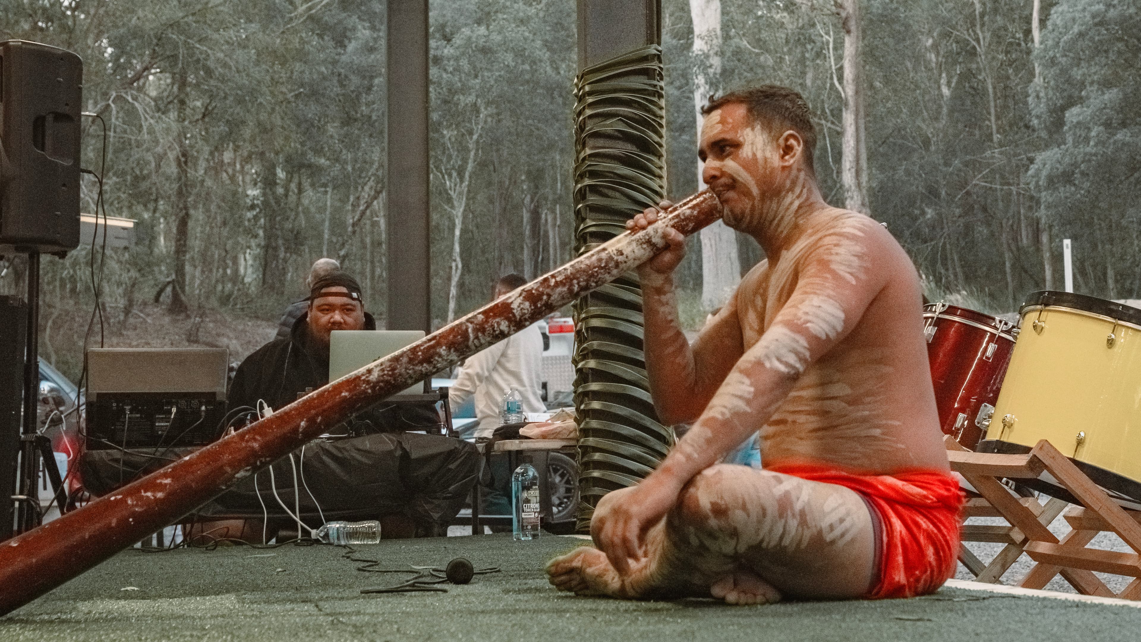 Luau Celebration with Guests